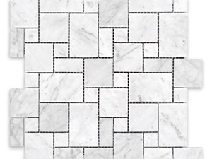 White Carrara Marble Versailles Mini